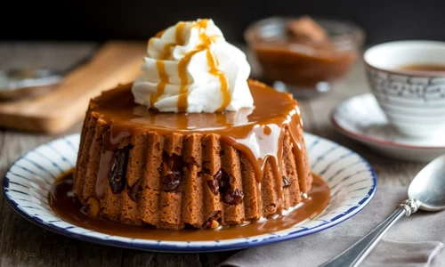 Mini budinci cu caramel si curmale  Sursa foto shutterstock 2568766695 jpg