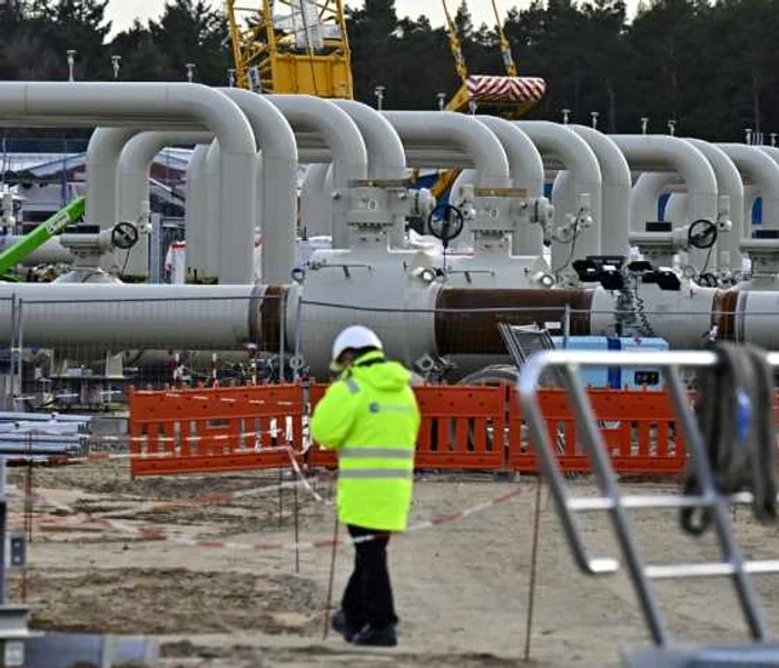 Conducta de gaz Nord Stream 2 FOTO AFP