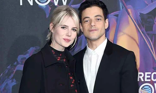 Rami Malek şi Lucy formează un cuplu şi pe micul ecran, dar şi în viaţa reală  jpeg