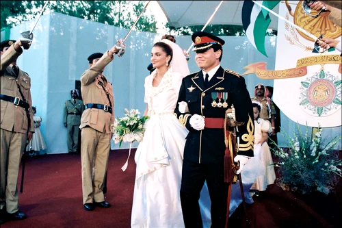 Nunta Raniei cu pe atunci Prințul Abdullah