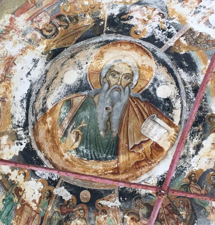 Iisus Hristos cel Vechi de zile (Mănăstirea Filoteu, Sfîntul Munte)