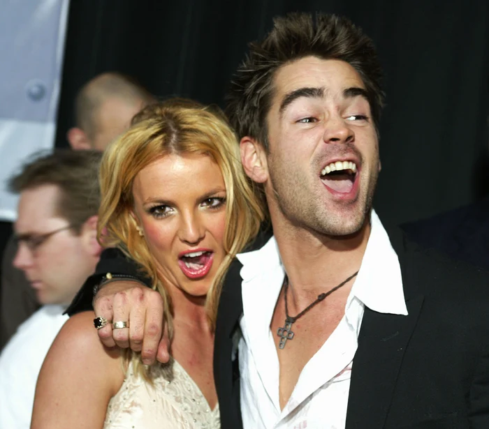 Britney Spears și Colin Farrell, Getty jpg