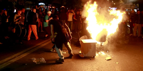 Proteste in Macedonia 13 apr 2016 Foto AP