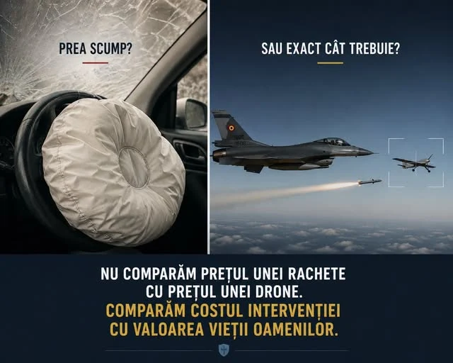 Armata Română răspunde criticilor privind costul rachetelor: „Siguranța cetățenilor nu are preț. Cea mai scumpă decizie este să nu faci nimic”