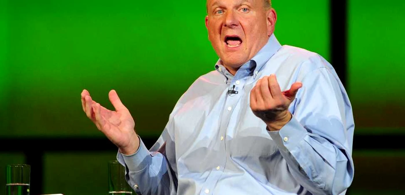 Steve Ballmer, actualul preşedinte Microsoft. FOTO: Mediafax