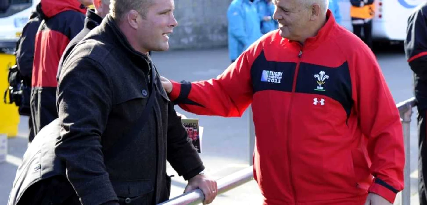 Phil Vickery (stânga), alături de Waren Gatland, antrenorul Țării Galilor * Foto: Reuters