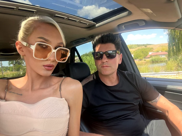 Stelian Ogică și iubita lui / foto: arhiva personala