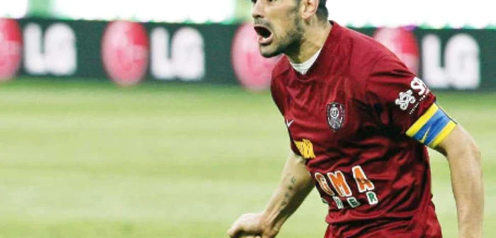 Căpitanul CFR Cluj, Ricardo Cadu, a marcat primul gol al partidei