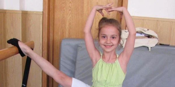 Alexia îşi doreşte să devină balerină