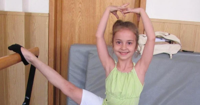 Alexia îşi doreşte să devină balerină