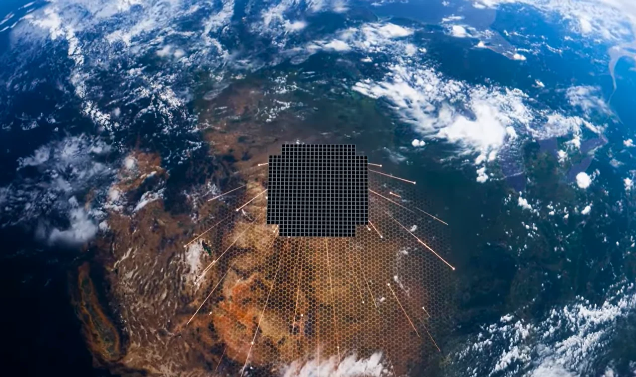 Satelitul a fost lansat cu succes. FOTO YouTube AST Space Mobile