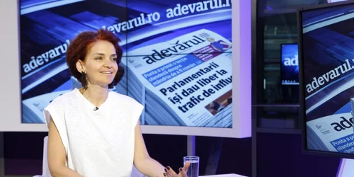 Ema Stoica la Adevarul Live FOTO Eduard Enea 