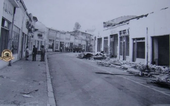 Cutremurul a distrus partea veche a oraşului Focşani  FOTO: www.focsaniulvechi.ro