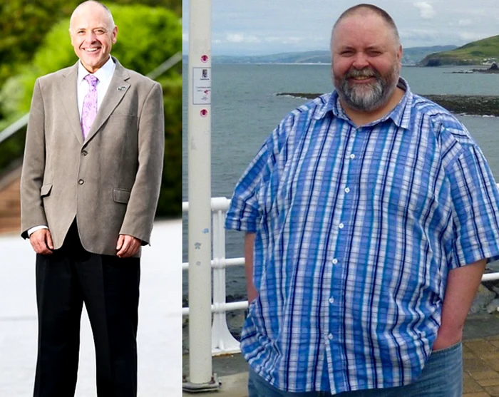 Dave Lancaster a slăbit 127 de kilograme