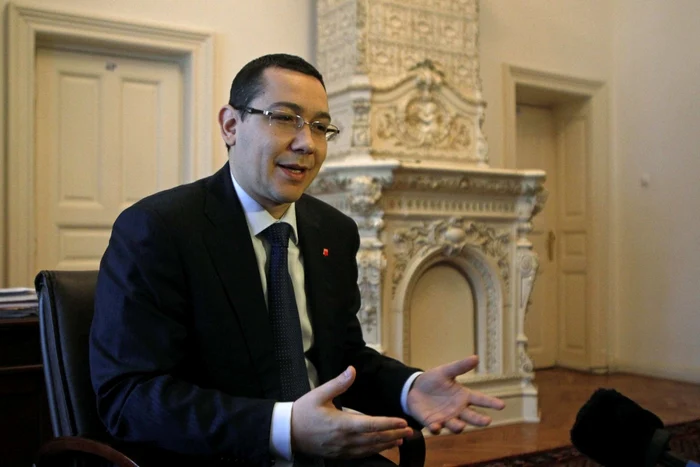 Premierul Victor Ponta