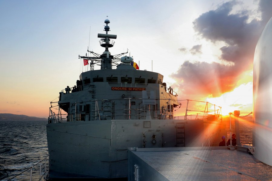 „Sea Shield 24“ dă deja rezultate: Atlantic 2, un avion de patrulare francez, este cel care a găsit drona în derivă