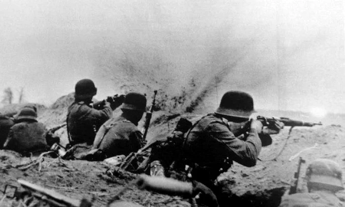 Colaborarea militară româno germană   Sprijinul artileristic în linia întâi jpeg