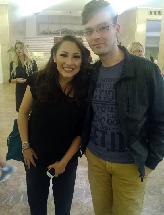 
    Andra a venit fără soţul ei la concert: Măruţă era ocupat cu emisiunea saFoto: Click!  