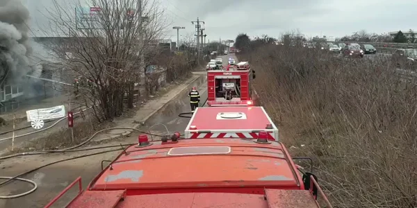 Incendiu București