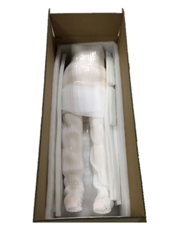 Robotul este împachetat ca o mumie