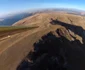 Imagini de pe Transalpina surprinse dintr-un avion de agrement Foto captură video