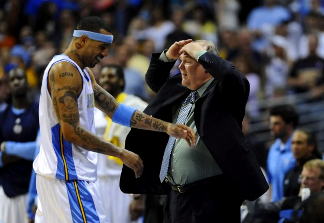 
    Kenyon Martin este unul dintre jucătorii temperamentali  