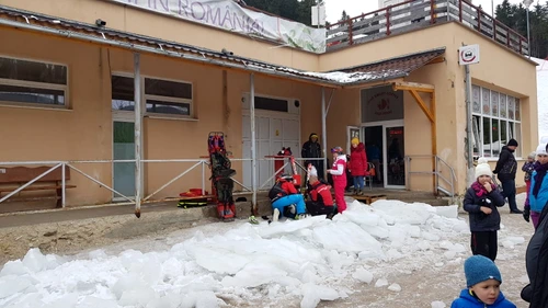 Femeia rănită a fost preluată de un echipaj al Salvamont Bihor Foto: arhiva personala