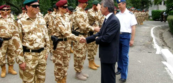 Cei 150 de militari fac parte din categoria trupelor de elită ale Armatei Române FOTO: MApN