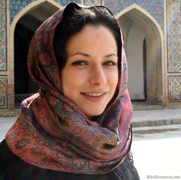 Ermina Strutinschi, tânără din Suceava care locuiește în Afganistan FOTO FOTO: stirisuceava.net