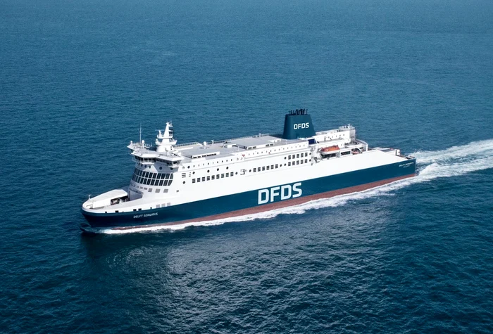 Incidentul a avut loc la bordul unui feribot operat de DFDS FOTO Facebook / DFDS International