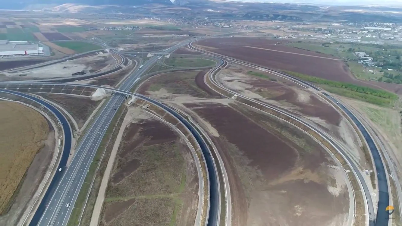 Nodul rutier de la Turda este cel mai spectaculos din România, Foto: Asociaţia Pro Infrastructură