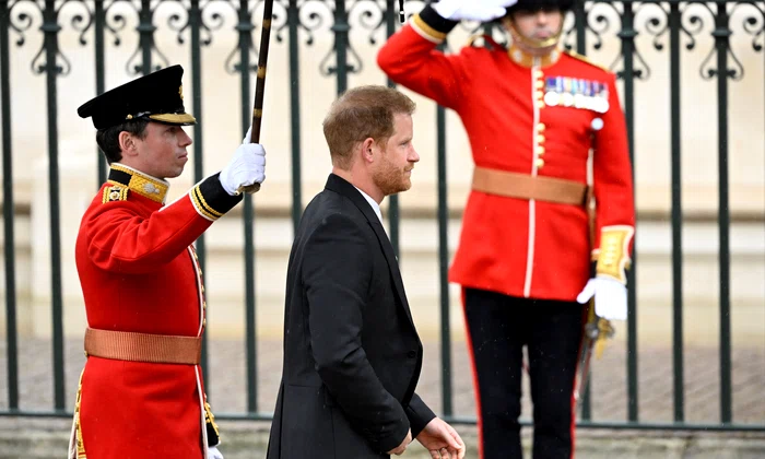 Prințul Harry la încoronarea Regelui Charles jpg