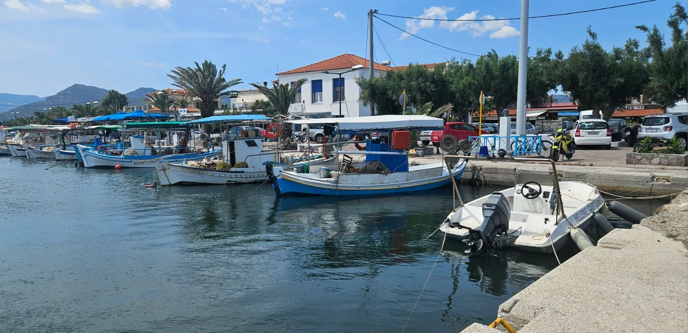 Insula Lesbos din nordul Mării Egee