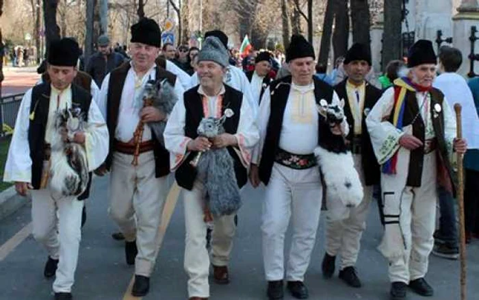 Artiştii vrânceni au fost la înălţime la parada din Bucureşti FOTO: Valentin Popa