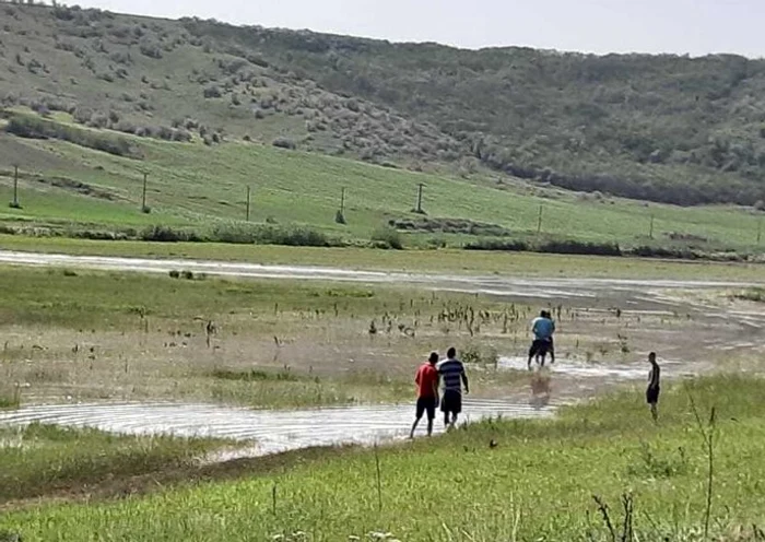 
    O femeie de 77 de ani din judeţul Vaslui a murit după ce ar fi fost luată de o viitură formată de râul ElanFOTO: ISU Vaslui  