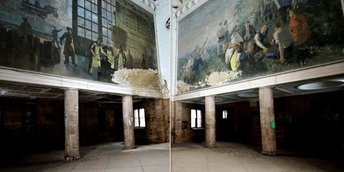 Frescele din gara Hunedoarei  Foto Daniel  Guță ADEVĂRUL jpg