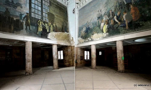 Frescele din gara Hunedoarei Foto Daniel Guță ADEVĂRUL jpg