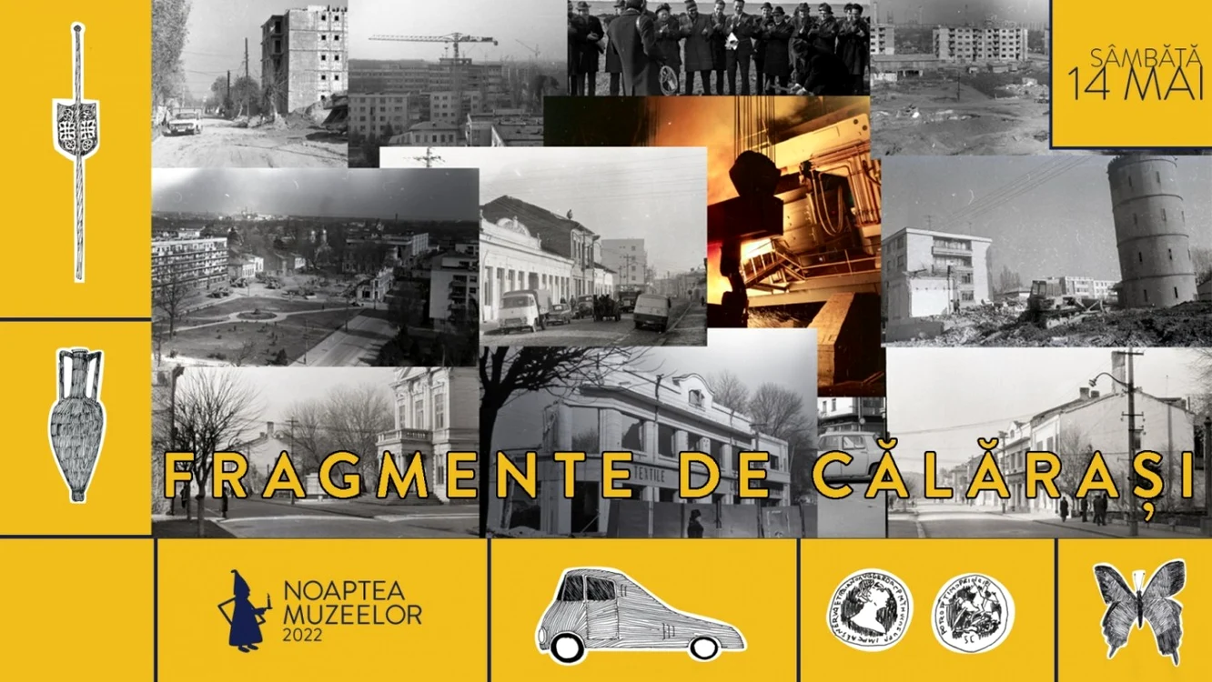 Expoziţie cu imagini din Călăraşiul de altădată FOTO Facebook/Muzeul Municipal Călăraşi