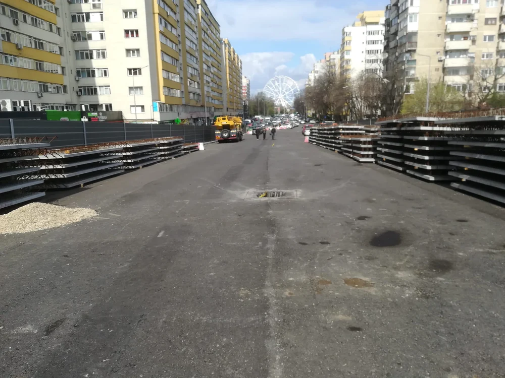 Nicușor Dan a promis că pe 1 aprilie tramvaiul va circula din nou, după 5 luni, pe Șos. Colentina