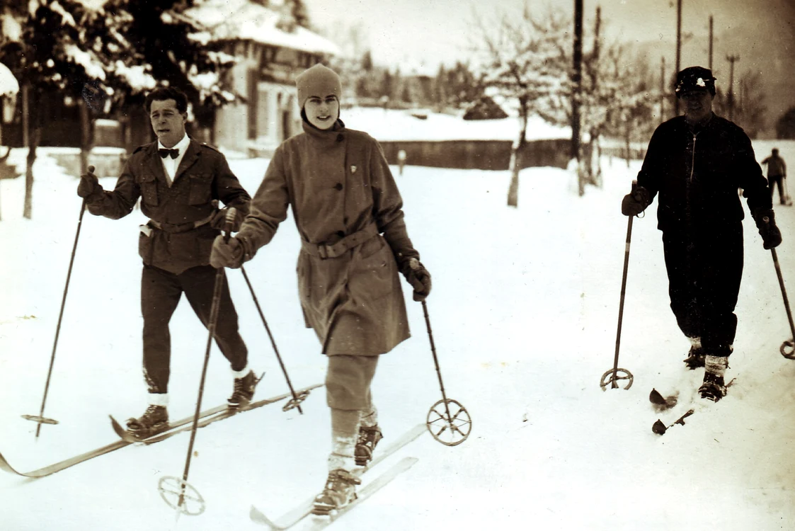  Principesa Ileana, maior Emil Pălăngeanu și căpitan Ioan Dimăncescu (foto: Alin Dimăncescu)