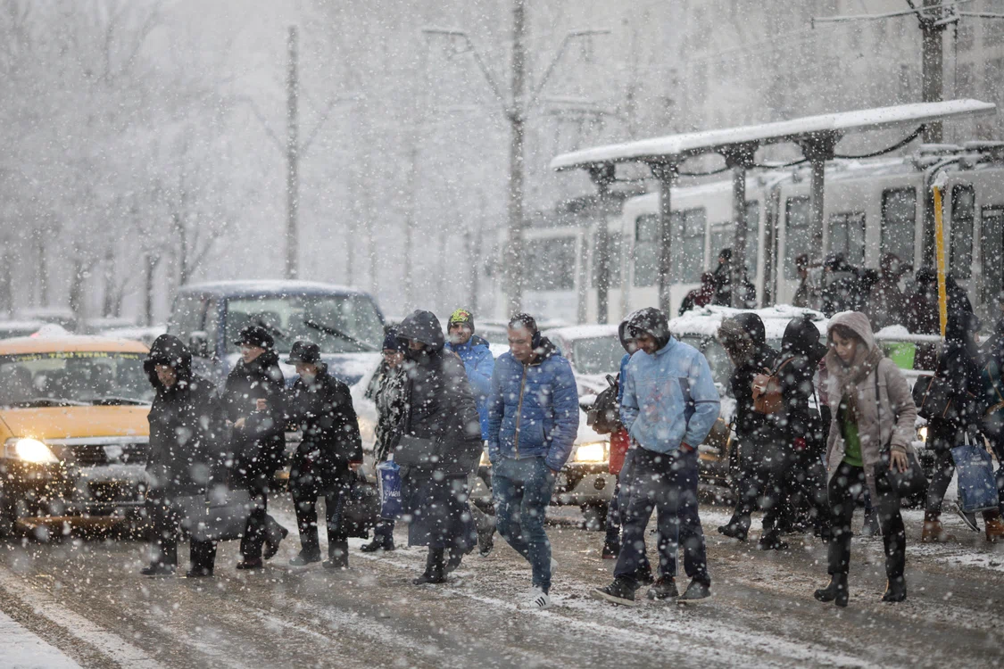 Vreme de iară în toată țara FOTO Inquam Photos/ Octav Ganea
