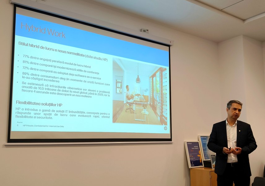 HP și-a prezentat strategia de business, oferta de produse pentru România și o bucățică de istorie