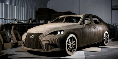 lexus din carton