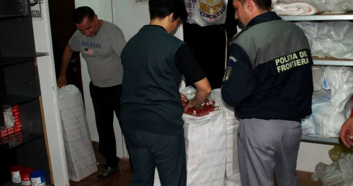 tigari de contrabanda FOTO STPF Mehedinti