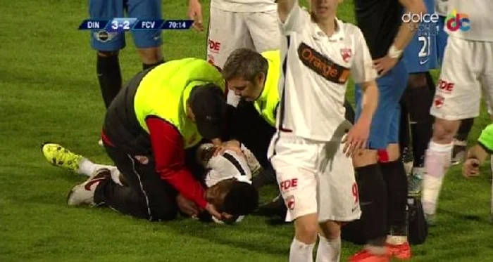 Medicii incearca sa il salveze pe Ekeng