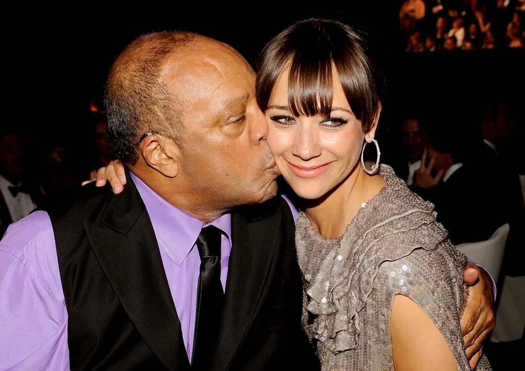 quincy jones si fiica sa rashida foto guliver/getty images