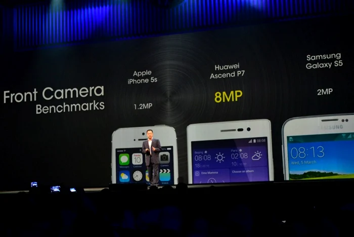 Huawei mizează pe selfie-uri cu Ascend P7. FOTO Răzvan Băltăreţu/Adevărul
