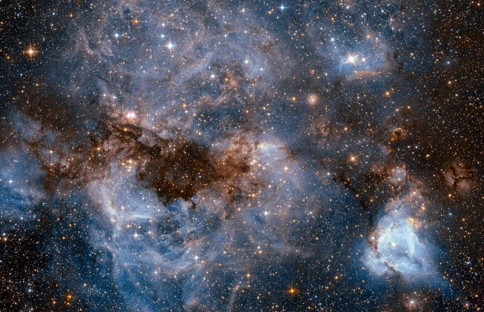 Cum se vede norul lui Magellan prin telescopul Hubble  FOTO Planetariul mobil