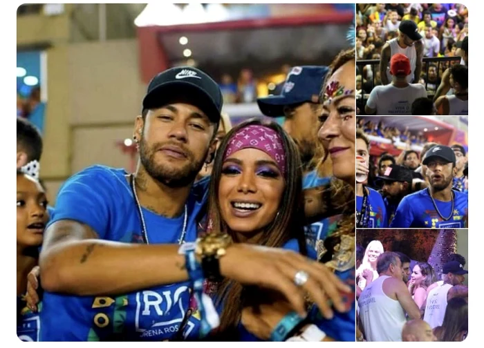 
    Neymar a dansat alături de rudele și prietenii săi la carnavalul de la RioFoto: Facebook / Neymar France  