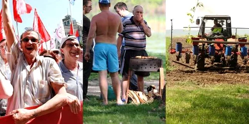 Colaj pentru Ziua Muncii FOTO Adevarul